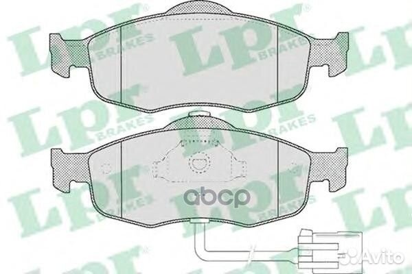 Колодки тормозные ford mondeo 93-00/scorpioo 86