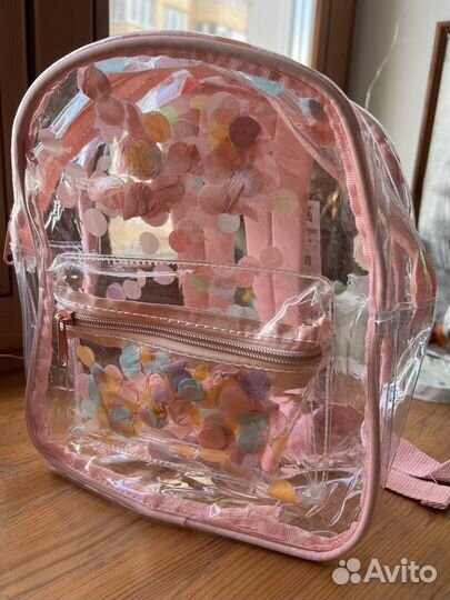 Рюкзак детский для девочки новый розовый