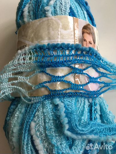 Пряжа ленточная фантазийная для вязания