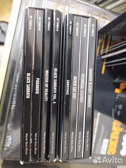 Black Sabbath Black Box USA 2004