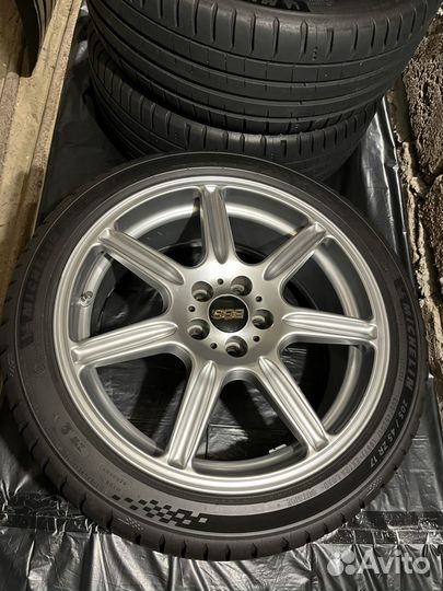 Колёса BBS R17+michelin pilot sport 5