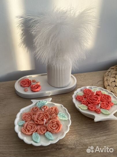 Подарочный набор, свечи, декор для дома