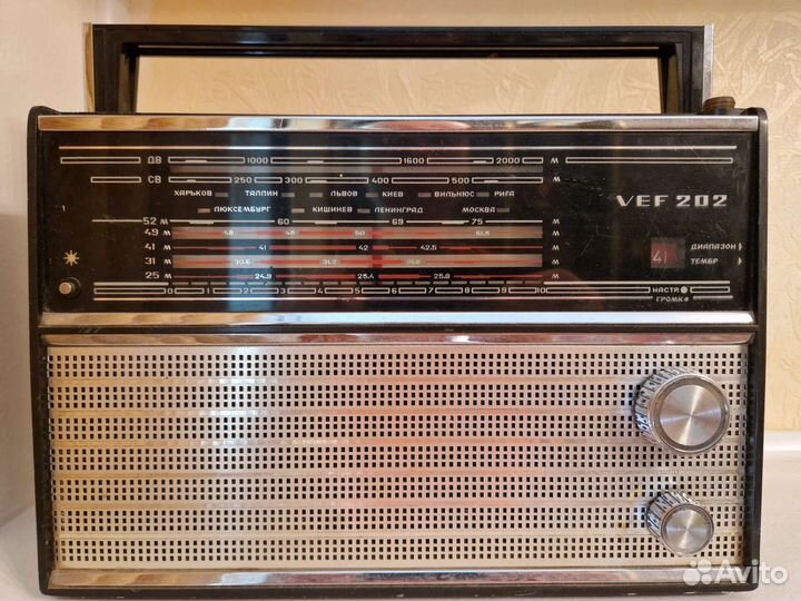 Радиоприемник транзистор VEF 202