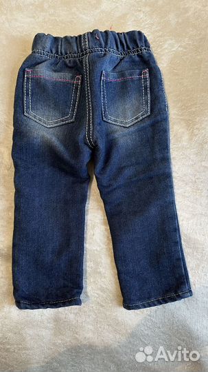 Джинсы для девочки 4 шт