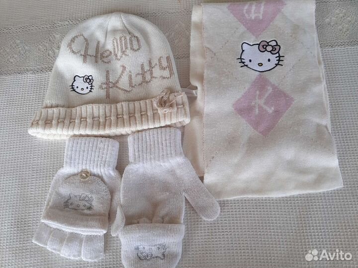 Комплект шапка, шарф