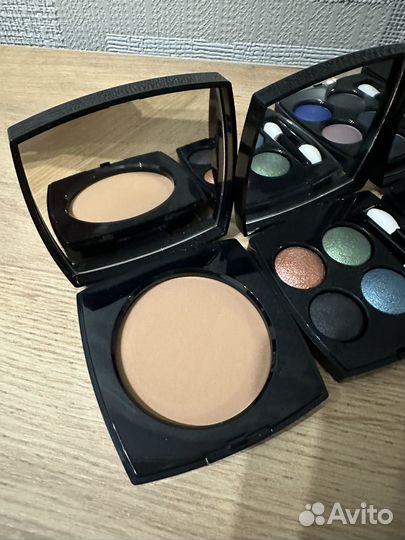 Chanel косметика пудра тени румяна