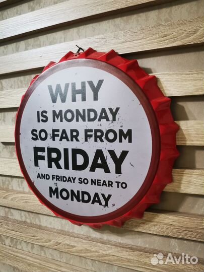 Декор на стену пробка пивная