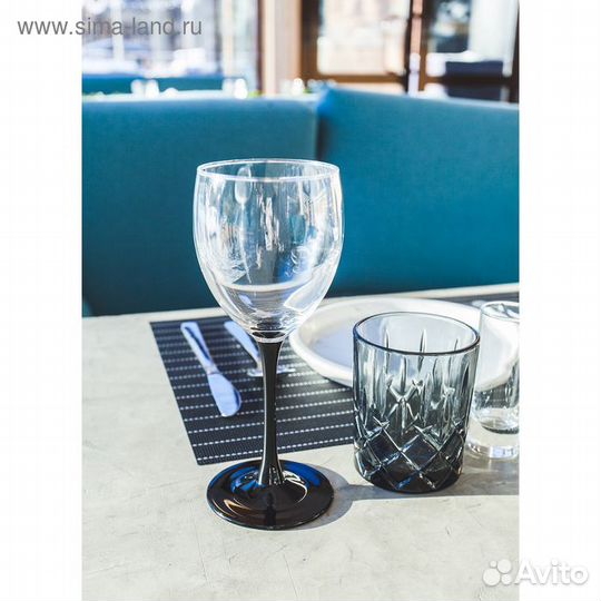 Набор бокалов для вина «Домино», 350 мл, 6 шт