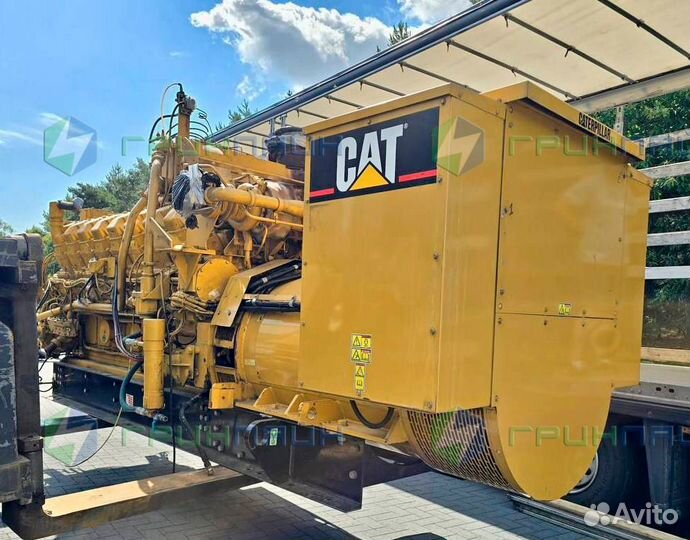 Газопоршневая электростанция Caterpillar 1мвт