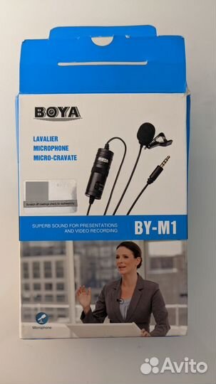 Микрофон петличный Boya BY-M1