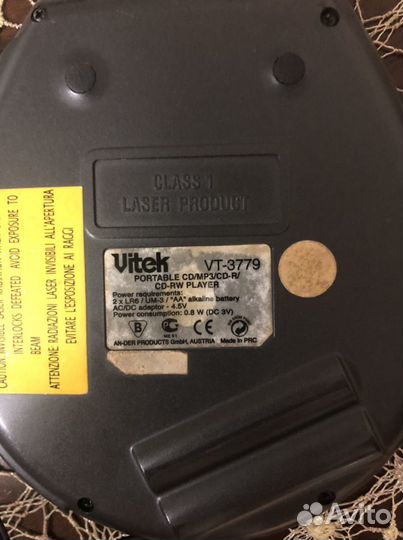 CD MP3 плеер Vitek