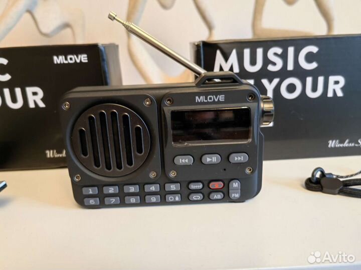 Радиоприемник с bluetooth mlove bv800