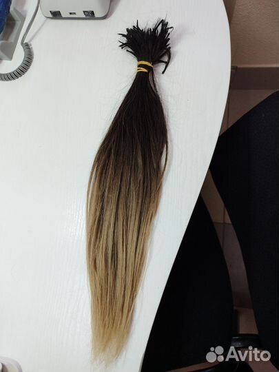 Волосы для наращивания 50 см бу