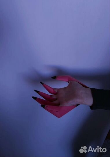 Когти из бумаги на пальцы