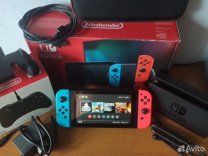 Nintendo Switch 160 Гб прошит+ 20 игр