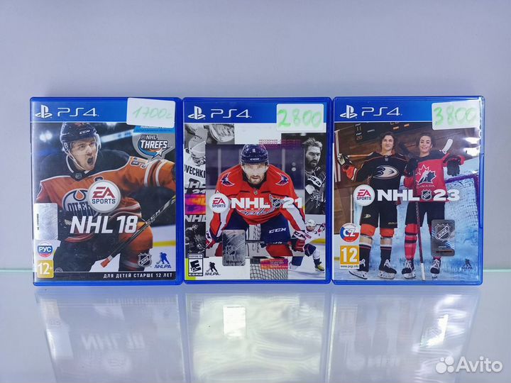 NHL игры на дисках в наличии