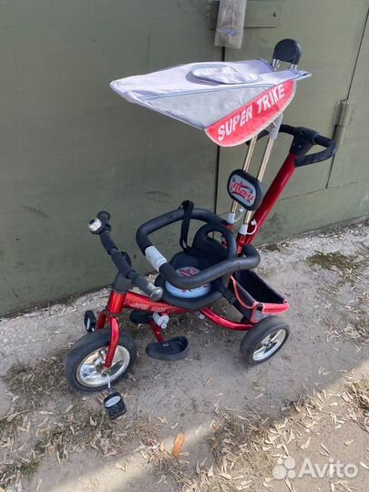 Велосипед трёхколёсный детский