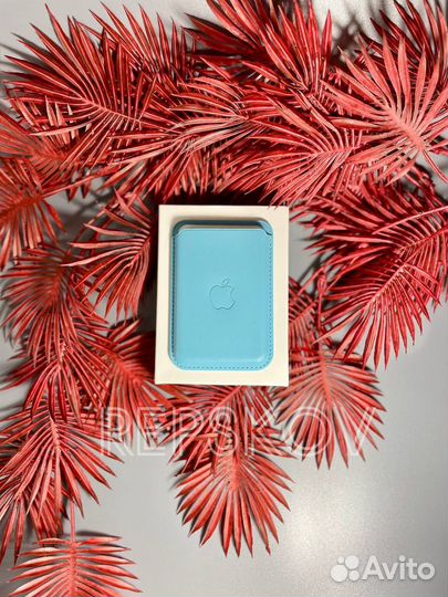 Кардхолдер Apple Leather Wallet MagSafe