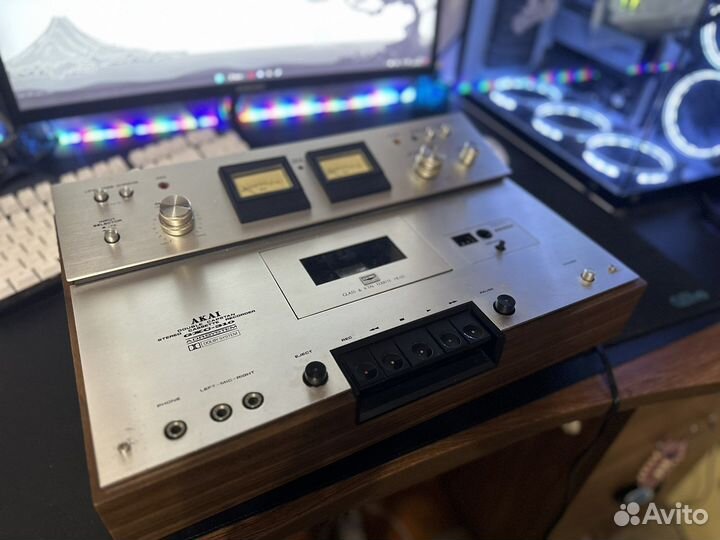 Кассетная дека akai gxc 310