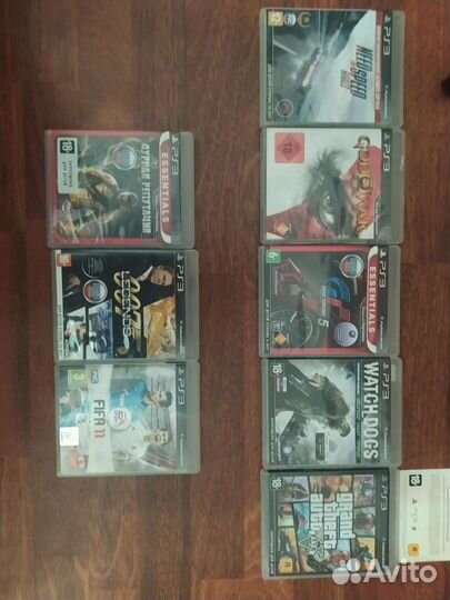 Игровые диски на ps3