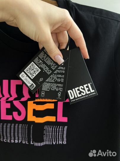 Футболка diesel женская