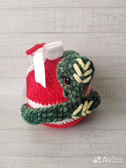 Мягкие игрушки новый год змея символ 2025