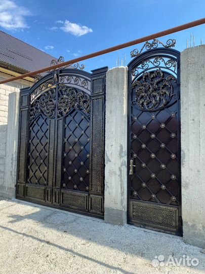 Кованые ворота и калитки