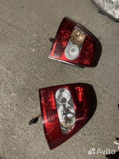 Задние фонари на priora