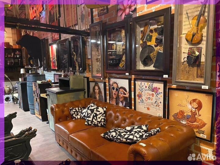 Свет и декор для кафе