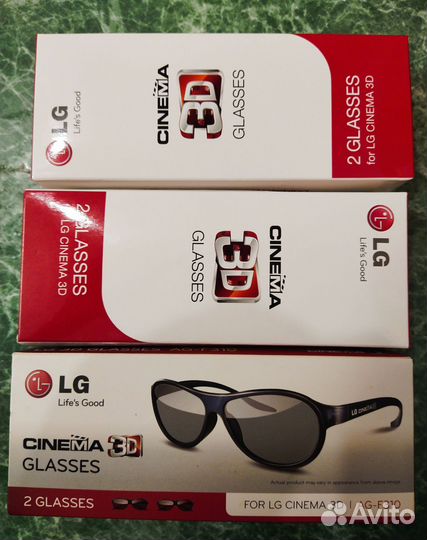 3D очки lg