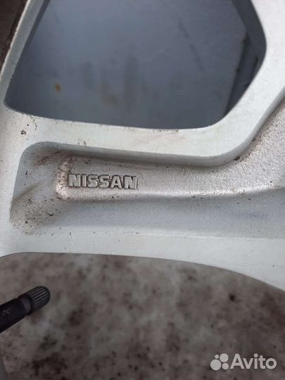 Диски литые r16, (5*114,3) Nissan Оригинал