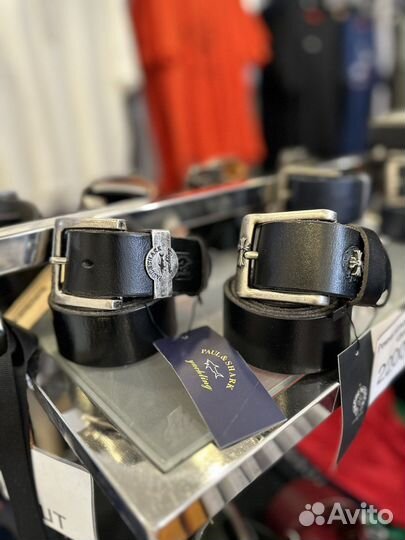 Ремень из цельной кожи