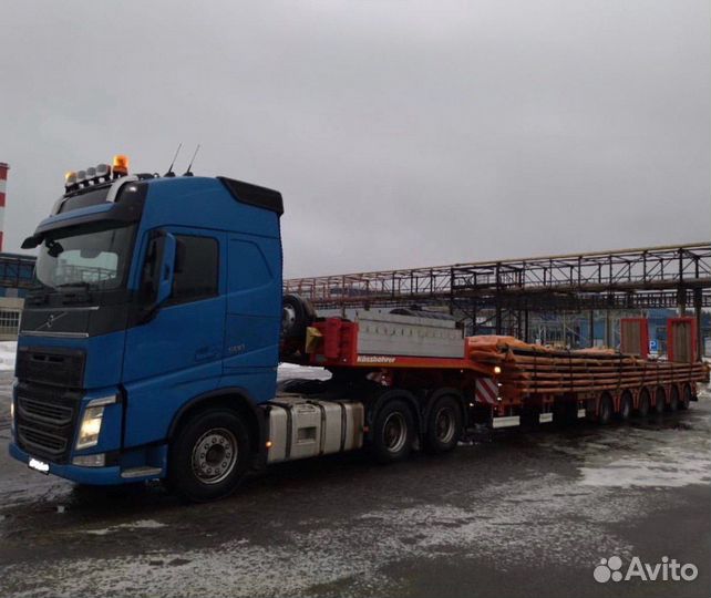 Перевозка негабаритных грузов Трал