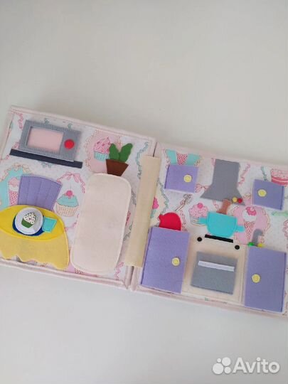 Книжка из фетра