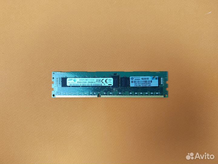 DDR3 ECC REG samsung 8GB 1866 MHz 1Rx4 Server