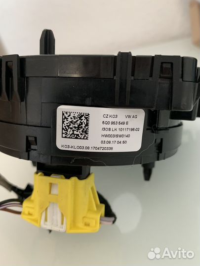 Комплект шлейф для мультируля skoda octavia a7