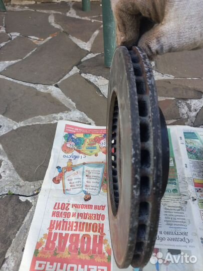 Тормозные диски передние на subaru forester