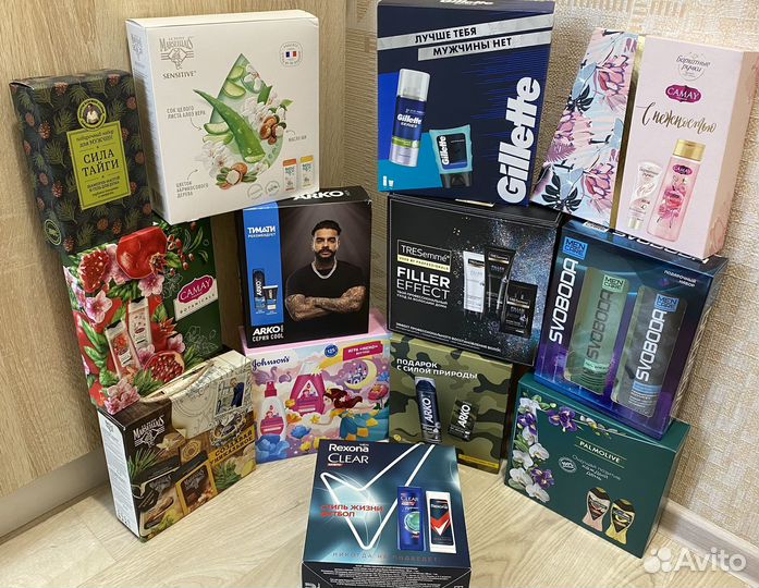 Подарочные наборы женские/мужские/детские