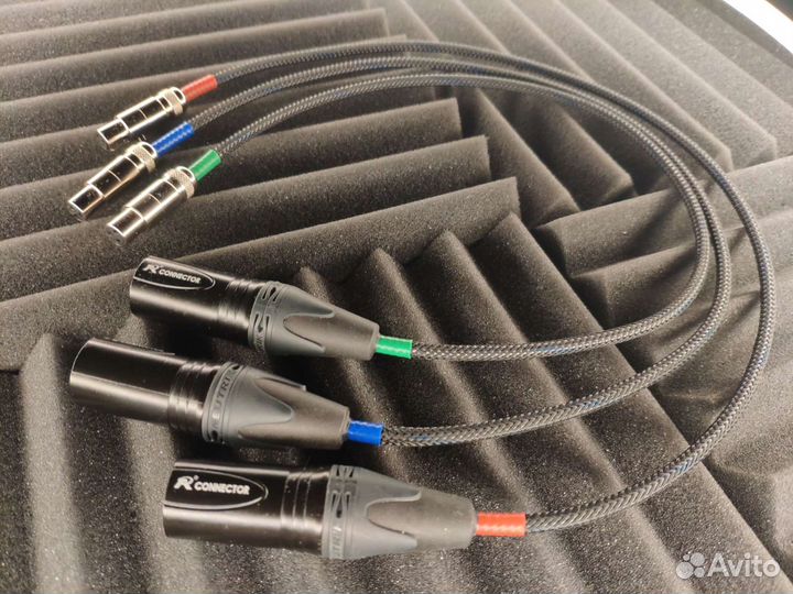 Mini XLR гн. на XLR шт. Canare L-4E3-1P