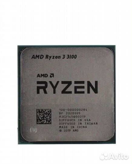 Процессор amd ryzen 3 3100