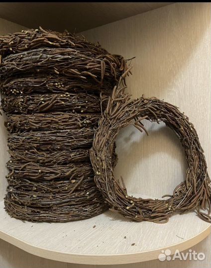 Основа Венок из березовых веток/лозы