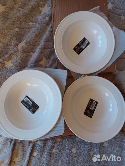 Тарелка суповая Wilmax 20 см фарфор