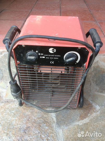 Пушка тепловая электрическая