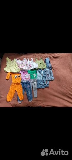 Вещи пакетом на девочку2-3г
