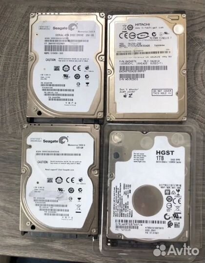 Жесткий диск для ноутбука 250gb, 320gb, 1Tb