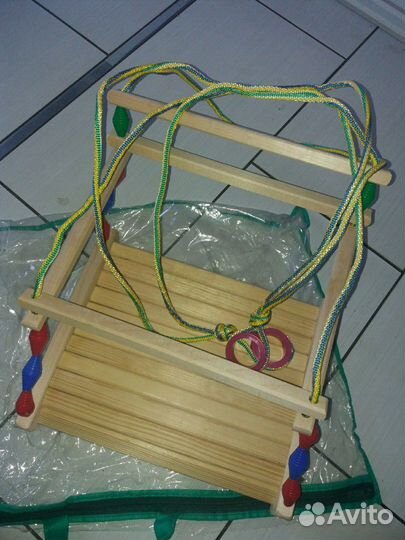 Качели новые детские