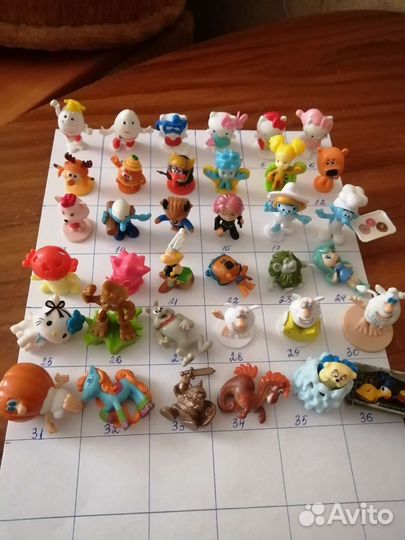 Игрушки из киндера