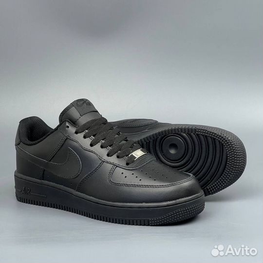 Nike Air Force 1 Черные