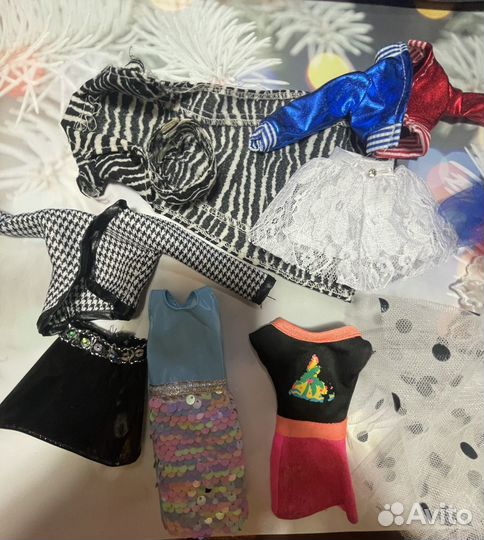 Одежда для куклы barbie лот