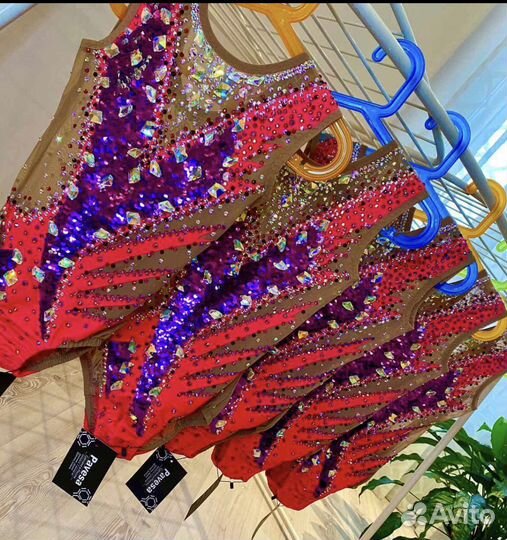 Групповые купальники для гимнастики 140-152